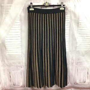 Max Studio Pleated Sweater Skirt S NWT